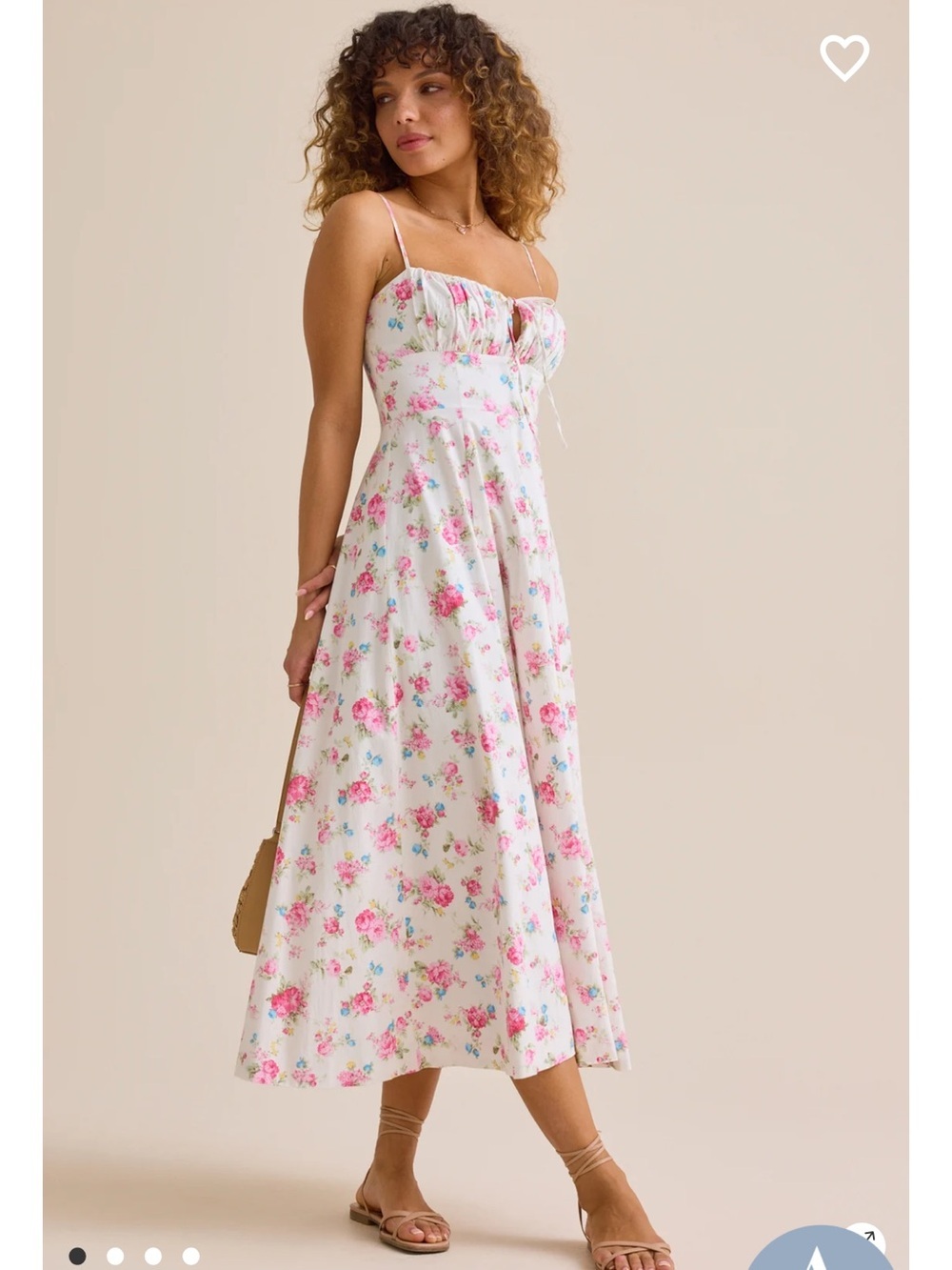 Avelina Floral Maxi Dress new with tags Altar’d state